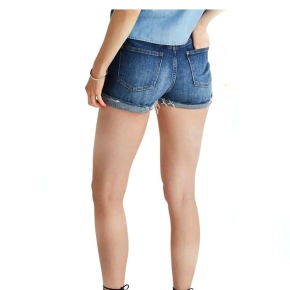 MADEWELL High-rise denim shorts! - Picture 2 of 7